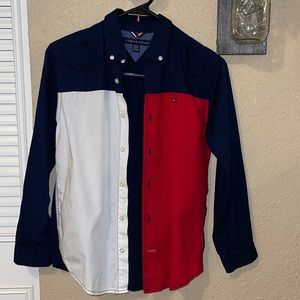 Tommy Hilfiger Button Down Shirt Size M(12/14)